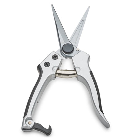 Kings County Tools Garden Scissors - 2.5" Blade Pruning Shears for Herbs Flowers & Harvesting