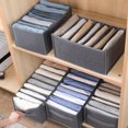 thumbnail image 3 of Organizador de almacenamiento de ropa, armario separador de cajones para dormitorio, caja de almacenamiento para calcetines y ropa interior, 3 of 4