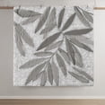 thumbnail image 5 of Cotton Bedding Set 3 PCS Full/Queen Botanical Cotton Comforter Set Gray,Bed In A Bag, 5 of 14