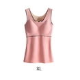 thumbnail image 4 of Sonducket Ropa interior térmica de invierno para mujer, Top de alta elasticidad para mantener el calor, chaleco básico adelgazante informal, accesorio de Camisetas sin mangas Rosa XL Sonducket  AP013374-10, 4 of 6