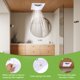 thumbnail image 4 of Cubierta de Ventilador de Extracción de Baño Uxcell, Rejilla de Ventilación de Plástico ABS Color Blanco 14 x 14 Pulgadas, 4 of 7