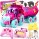 thumbnail image 1 of Set de juguete de tractor RC Funwee con luz y sonido para niños de 3 a 7+ años, 1 of 7