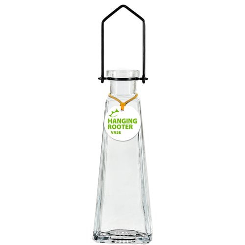 Couronne Hanging Pyramid Recycled Glass Rooting Wall Vase