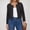 Black, variant on Women's Button Open Front Sun Protection Cropped Cardigan, Portable outerwear for daily trips, dress matching and office cooling days White L