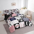 thumbnail image 3 of Feelyou Child Baseball Lover Twin Bedding Sets 7pcs, Cartoon Sports Bedding Comforter Set, 3 of 8