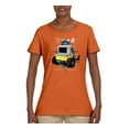 thumbnail image 2 of Ford Model T 1900 Vintage | Womens Cars and Trucks Graphic T-Shirt, Orange, Medium, 2 of 3