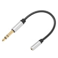 thumbnail image 2 of Cable de extensión portátil para auriculares Plug and Play cable estable de 35 hembra a 65 ​​macho para DVD, 2 of 8