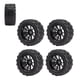 thumbnail image 5 of RC Tires And Wheels Rim Set, Black RC Short Course Truck Tires For Replacement, 5 of 8