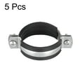 thumbnail image 4 of Unique Bargains 2' (50mm) Iron Wall Ceiling Mount Adjustable Pipe Bracket Clamp 5 Pack, 4 of 6