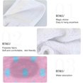 thumbnail image 5 of SKYSONIC Blue Pink Polka Dot Hanging Hand Towels with Hanging Loop, Hand Towels Soft Thick Dish Cloth Hand Towels for Kitchen Bathroom, with Hanging Loop, 12"x17", 5 of 6