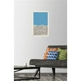 thumbnail image 2 of Geometric - Blue Wall Poster with Pushpins, 14.725" x 22.375", 2 of 3
