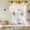 Beige, variant on Sunflowers Balloon Curtains for Windows, Bedroom Curtains 54 Inch Length, Spring Botanical Truck Pig Wooden Grain Tie Up Curtains Panels Thermal Insulated Bathroom Curtains Window 42"x54"