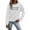 1-White, variant on Arlun Walking by Faith Tripping Constantly Sweatshirts Womens Christian Religious Funny Graphic Long Sleeve Crew Neck Pullover Tops Fashion Letter Print Basic Casual Outfits 2-White XL