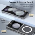 thumbnail image 4 of [PST] Samsung Galaxy Z Flip 6 Case, Hybrid TPU Back Cover with Magnetic Wireless Charging (MagSafe Compatible), 4 of 4