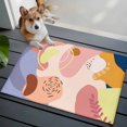 thumbnail image 3 of Area Rug 2x3ft Mid Century Morandi Abstract Geometric Area Rugs Washable Low Pile Floor Carpet for Bedroom, Boho Minimalist Art Non Slip Soft Rugs for Living Room Entryway Dining Room, 3 of 9