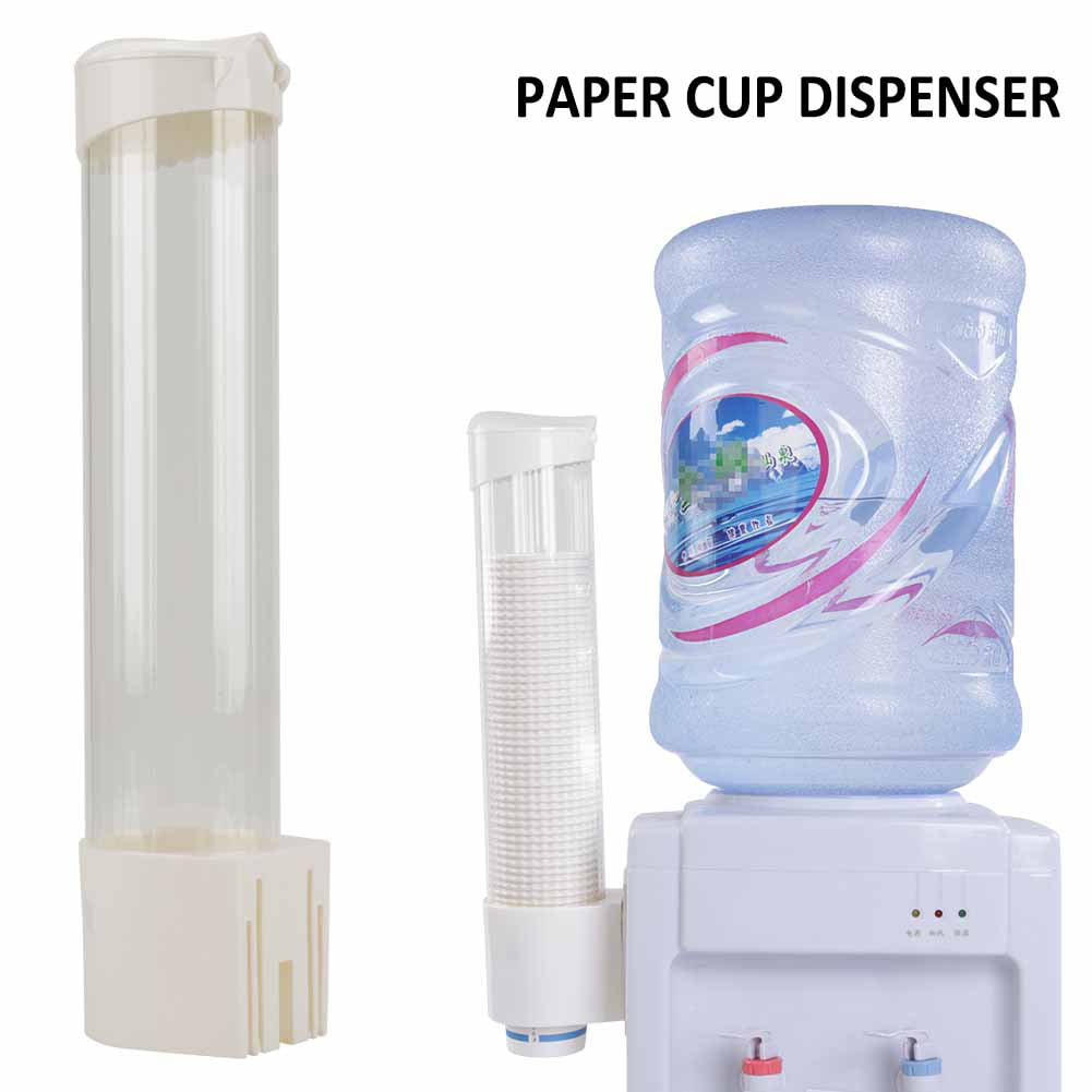 Pull Water Cup Dispenser Disposable Paper Beverage Cup Dispenser 80 Cups Holder 
