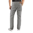 thumbnail image 2 of Men's Skinny Fit Cotton Blend Denim Stretch Casual Work Jean Pants (Light Gray, 36W x 32L), 2 of 3