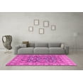 thumbnail image 3 of Ahgly Company Indoor Rectangle Persian Pink Traditional Area Rugs, 2' x 5', 3 of 4