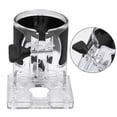 thumbnail image 5 of Plastic Base Power Durable Trimmer Base Woodworking Trimmer Router Transparent, 5 of 8