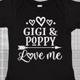 thumbnail image 4 of Inktastic Gigi and Poppy Love Me Boys or Girls Baby Bodysuit, 4 of 5