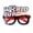 Black, variant on Beforeyayn 2022 Glasses Decoration Photo Props, Fun party glasses for football fans supplies, for kids and adults cheering games, for photo booth and watch party, perfect for fan gatherings