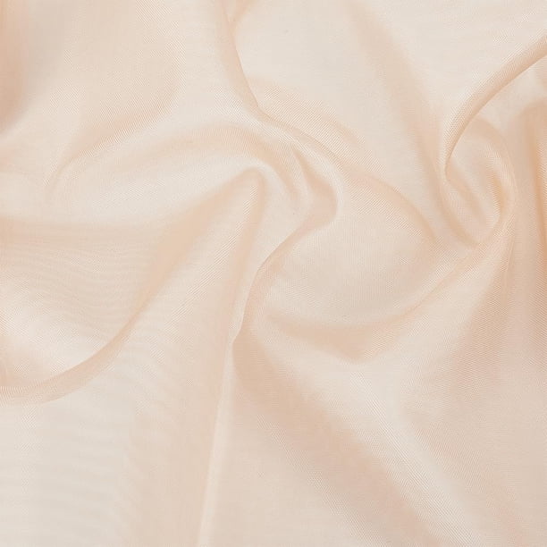 Tela de malla color salmón oscuro para corsé, 99 x 152 cm. Malla de nailon sin elasticidad para confección de prendas, vestidos de novia, manteles y manualidades.