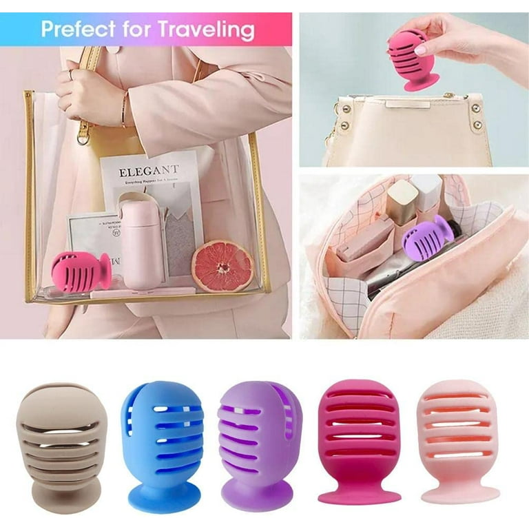 Silicone Makeup Sponge Portable Breathable Dustproof Make Up Box