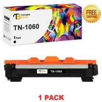 Toner Bank Compatible Toner Cartridge Replacement for Brother TN-1060 TN1060 High Yield (Black, 1-Pack)