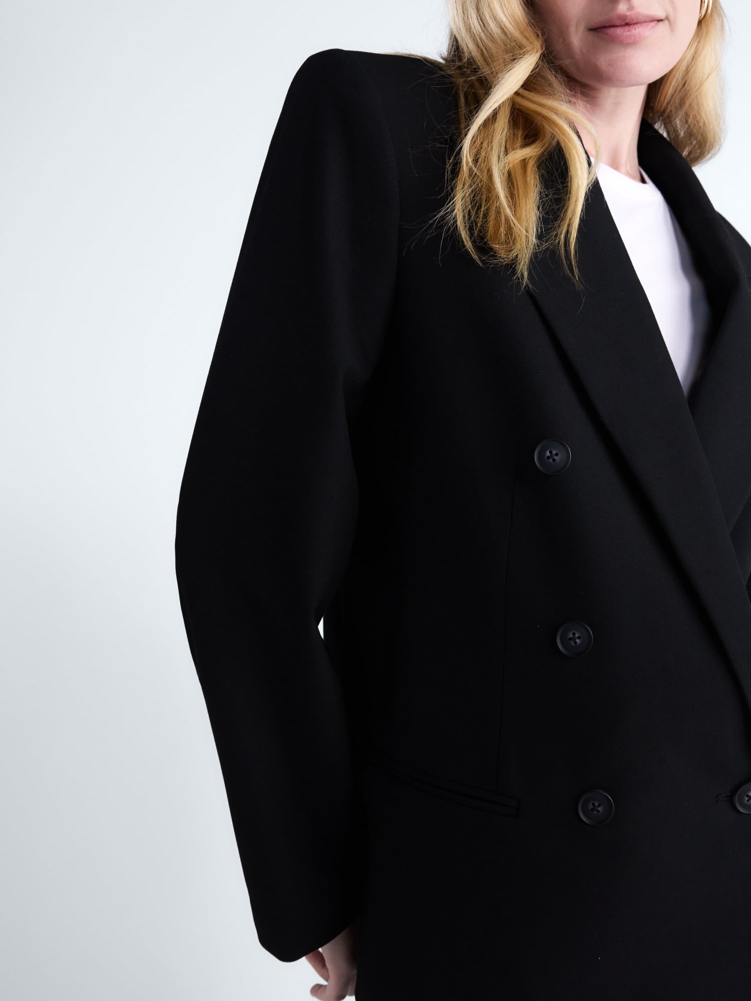 Scoop Women's Double Breasted Blazer, Sizes XS-XXL