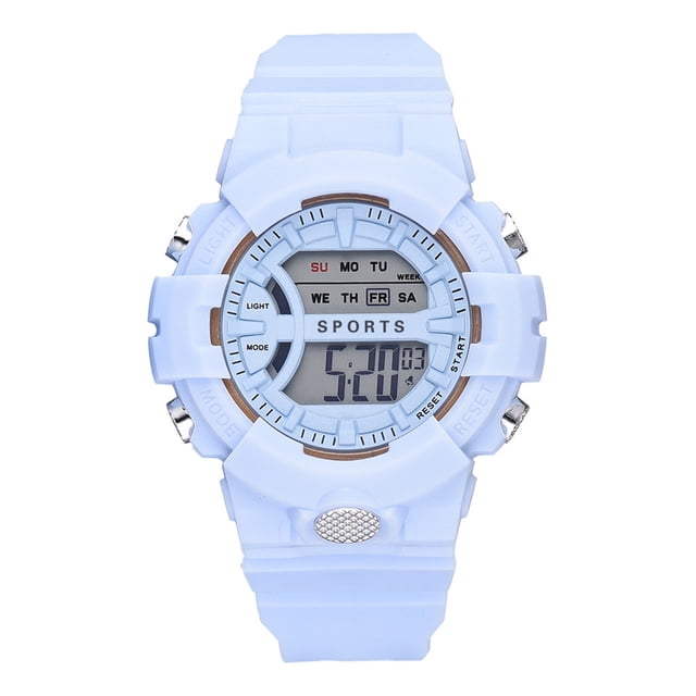 PVCS Fashion Multifunction Sports Watch Display Date Calendar Week Alarm Unisex Watch