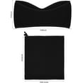thumbnail image 2 of 6 Pieces Fleece Ear Warmers Headband Winter Neck Gaiter, 2 of 7