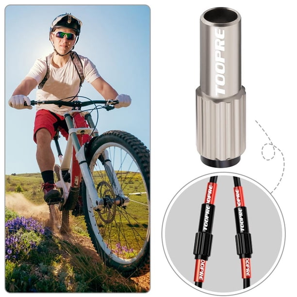 Conector de cambio Tornillo de ajuste para bicicleta de montaña y carretera adaptador de ajuste de Cable en línea Cable de freno de cambio accesorios de ciclismo FLhrweasw Nuevo