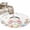White, variant on Round Rugs 3.3Ft, Easter Round Area Rug Washable Indoor Throw Carpet, Spring Rabbit Feet Eggs Botanical Blooms Flowers Soft Non Slip Circle Rug for Laundry Room Patio Home Decor Aesthetic