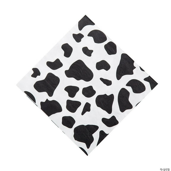 Cow Print Luncheon Napkins - 16 Pieces