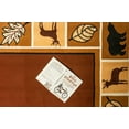 thumbnail image 3 of Furnish my Place 631 Brown 3 PCS Wildlife Bear Rustic Moose Decor Lodge Cabin Area Rug, Elegant and Durable Mat, Brown, 3 of 8