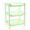 Green 8P8, variant on Staron Rectangular Three-layer Storage Rack, Bathroom Kitchen Plastic Floor Standing Organizer, Multi-purpose Shelf Unit