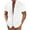 White, variant on BADHUB Cotton Linen Shirt for Men Loose Fit Short Sleeve Button Down Shirt Soild Color Lightweight Beach Shirt Summer Hippie Tops