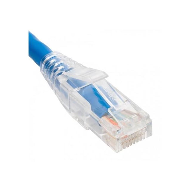 ICC ICPCSP25BL PATCH CORD CAT5E CLEAR BOOT 25' BLUE