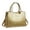 Gold, variant on Womens Shiny Faux Leather Patent Leather Crocodile Pattern Handbags Purse Top Handle Satchel Bags Zipper Tote Bag