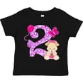 thumbnail image 3 of Inktastic Second Birthday with Cute Puppy and Butterflies Boys or Girls Toddler T-Shirt, 3 of 5