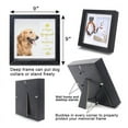 thumbnail image 3 of Pet Picture Frame Memorial - Dog Sentiment for Loss of Gifts Collar Remembrance Black, 3 of 7