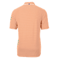 thumbnail image 3 of Men's Cutter & Buck Orange Baltimore Orioles Virtue Eco Pique Stripe Recycled Polo, 3 of 3