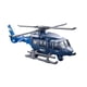 thumbnail image 3 of Helicóptero de juguete modelo, simulación de juego de simulación, modelo de avión de juguete para niños, pieza de exhibición de aviación para regalo Azul, 3 of 8