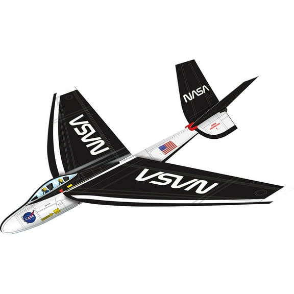 X-Kites 25" FlexWing Glider, NASA Jet Shuttle 3D Flyer