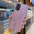 thumbnail image 4 of Galaxy S20 FE 5G Glitter Case, Sparkle Bling Shiny Diamond Slim Soft Reflective Clear TPU Rubber Bumper Girl Women Protective Case for Samsung Galaxy S20 FE 2020 (Purple), 4 of 7