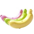 thumbnail image 3 of Qianli Banana Protector Case Outdoor Lunch Fruit Box Storage Holder Banana Guard yellow, 3 of 3