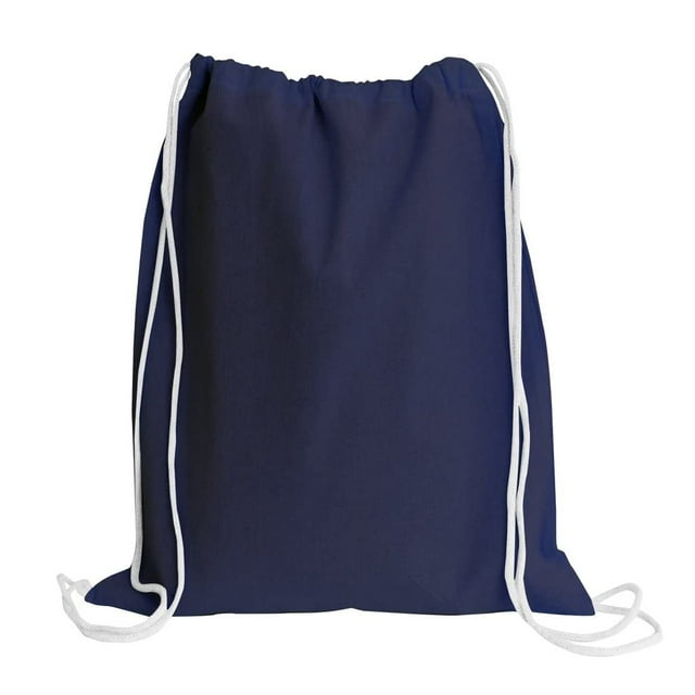 24 Pack Promotional Priced Cotton Drawstring Bags Backpacks Art Craft