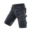 thumbnail image 5 of GrmtClth Water Resistant Ripstop Cargo Shorts for Men Quick Dry Solid Color Short Pant Camping Multi Pockets Outdoor Work Shorts Fashion Clothes Gray 4XL, 5 of 8