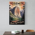 thumbnail image 6 of Inspirational Yosemite National Park Retro Travel Motivational Wall Art Poster Decor for Gym Office Study Room Canvas Poster, 6 of 8