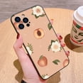 thumbnail image 3 of Para iPhone 11 14 Plus 14 Pro Max Silicona Cubierta Negro TPU Funda Teléfono Suave SL37 Peaches, 3 of 4